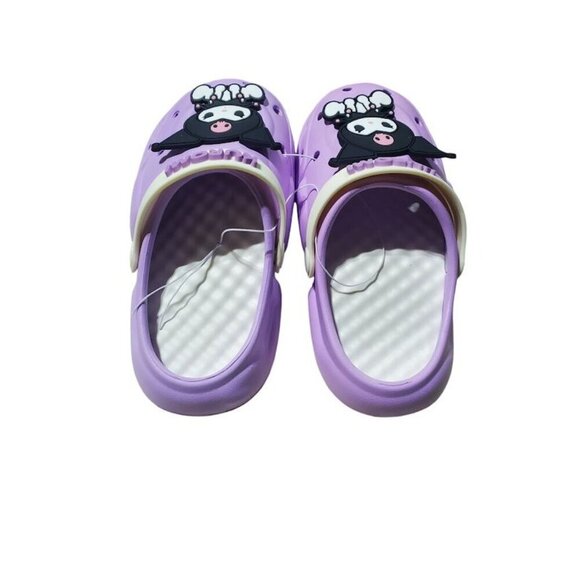 Kuromi Kids Clogs Purple Slip-On Shoes Soft & Comfortable - Picture 2 of 4